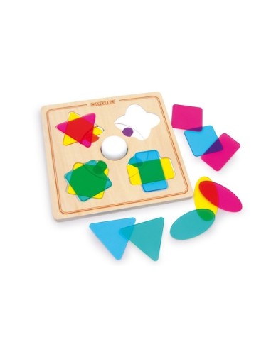 Juego para encajar con formas y colores para motricidad infantil juego de habilidad y educativo