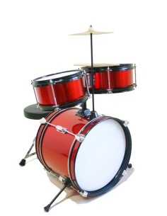 Batería musical de percusión “Profesional”, para niños. Medidas: 80x70x60 cm.