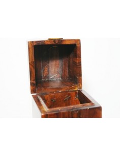 Botellero de madera de acacia para botella de vino estilo rustico 2