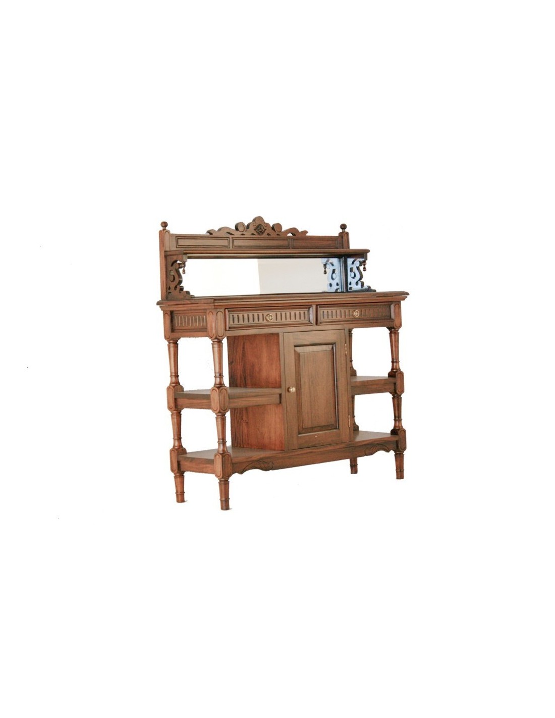Mueble bar de madera de caoba para cocina comedor