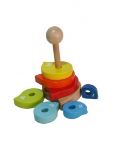Puzzle en bois pour jouet de coordination pour bébé 2