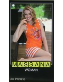 Pijama de mujer Massana verano pantalón corto color naranja