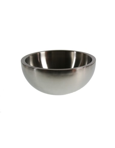 Enciamera Bowl d'acer inoxidable, parament de cuina.