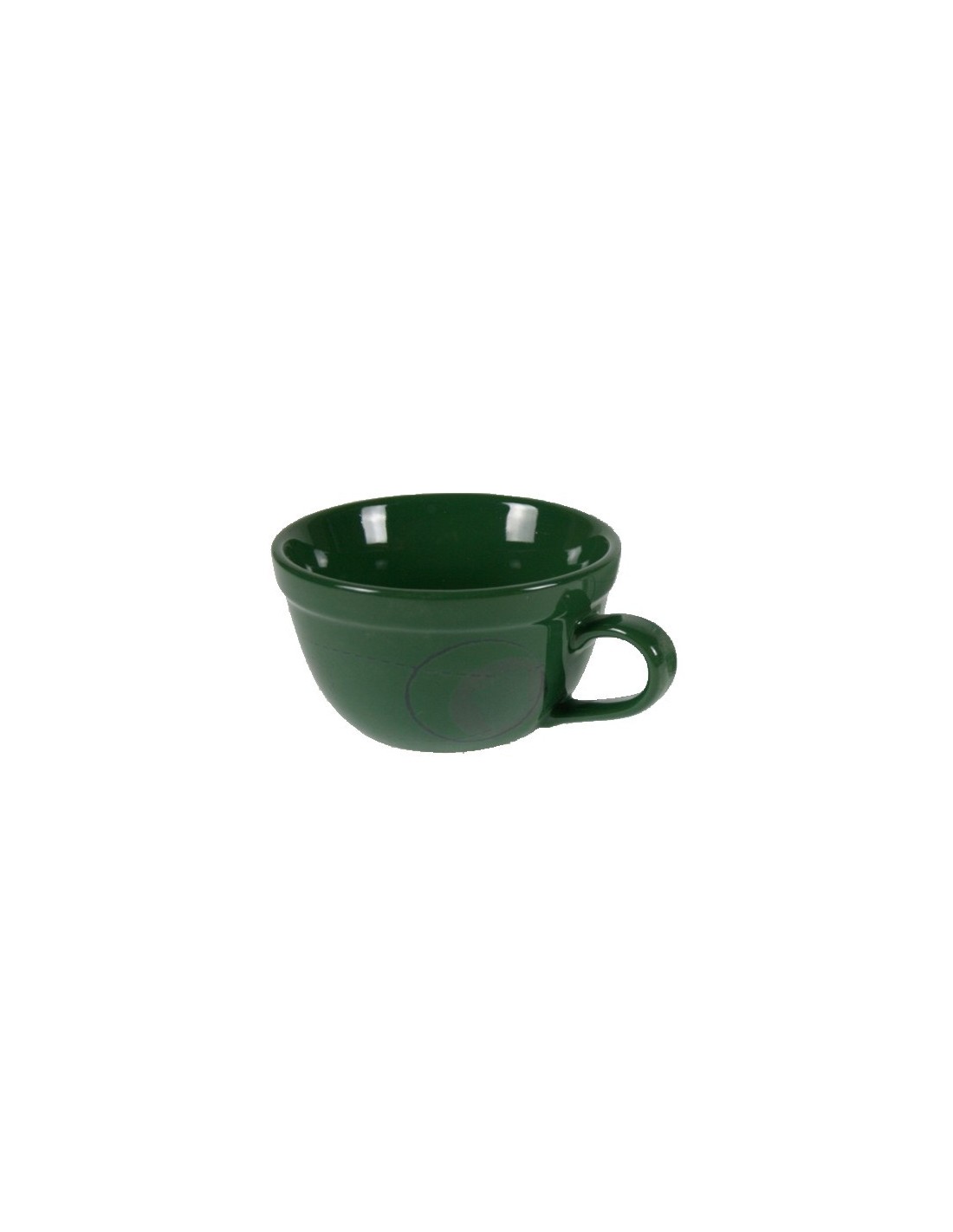 Ttaza cuenco de ceramica color verde para sopa, cereales, pastas, postre servicio de mesa y cocina