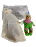 Muñequitas preocupadas de ropa y madera para acompañarte