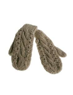 Guantes  mitones de invierno para señora color crudo estilo nórdico calientes suaves para invierno regalo original 2