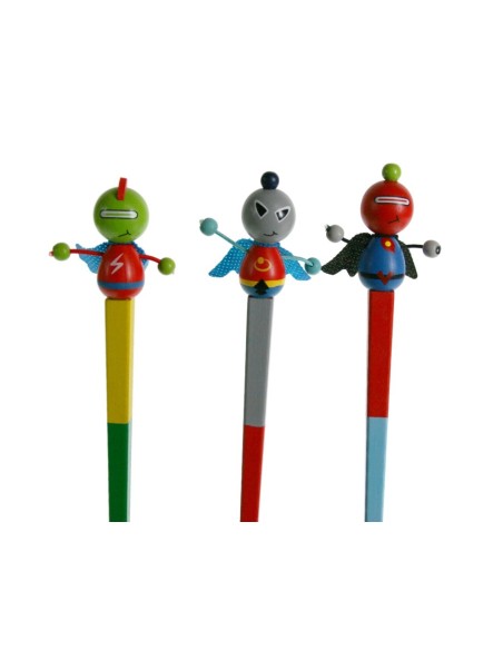 Bolígrafo y Portaminas en caja de madera