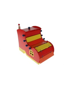 Casa de muñecas de madera forma de zapato juego de niños y niñas 2
