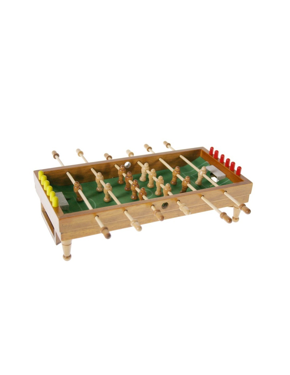 Futbolín Juego de mesa, juego de fútbol de madera Juego familiar para niños  Juguete educativo