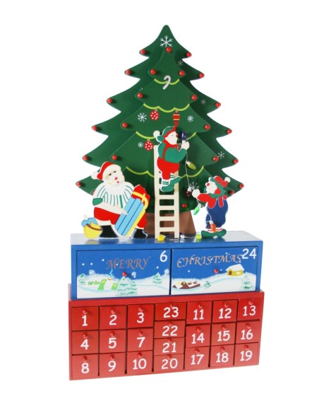 Calendario Adviento Arbol de Navidad