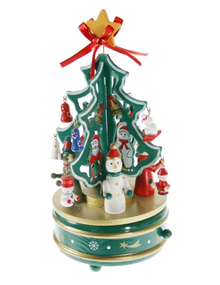 Caja musical árbol Navidad