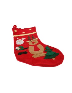 Botte de Saint-Nicolas colorée en bas de Noël feutre pour décorer le sapin de Noël 2