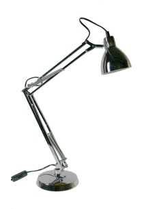 Lampe de bureau col de cygne en métal vintage étude et travail décoration de la maison
