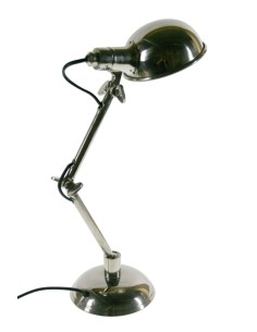 Lampe de bureau classique en métal pour la décoration de la maison d'étude et de travail