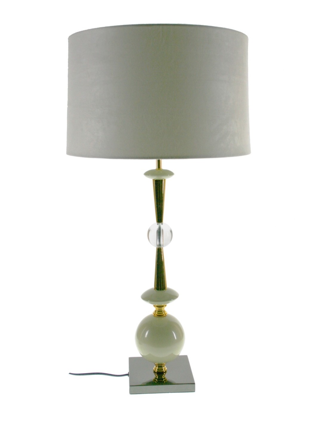 Lámpara de sobremesa alta estilo años 60 decoración hogar vintage