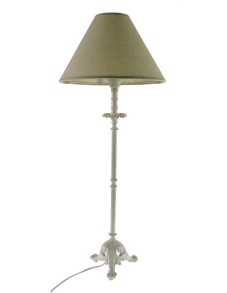 Lámpara de mesa metal alta