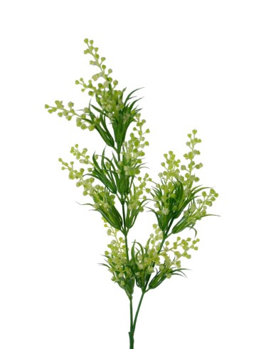 Flor artificial Heather verde