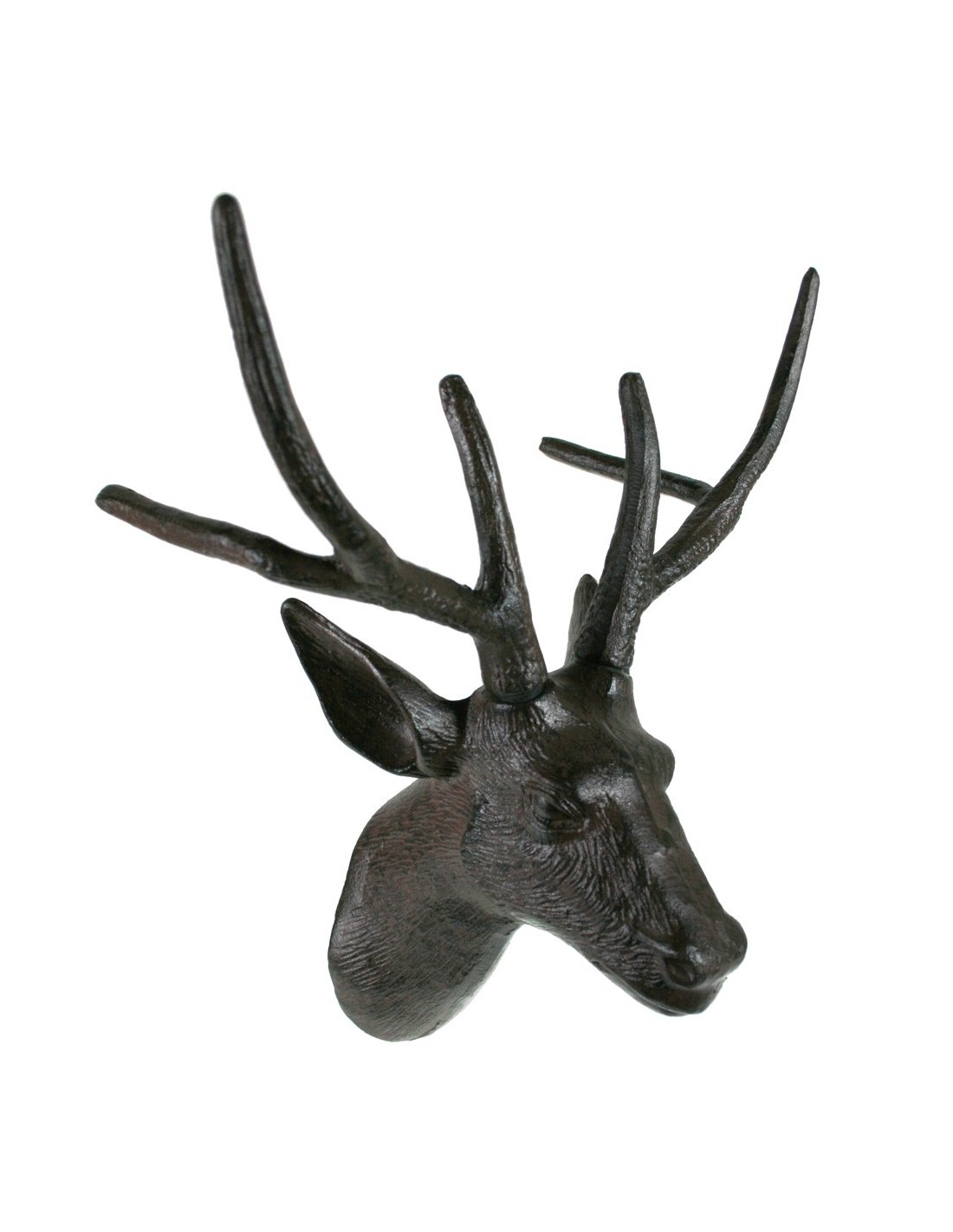 Figura decorativa cabeza de ciervo para colgar en la pared