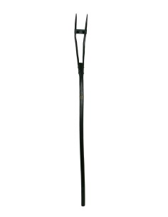Percha con forma de horca de dos ganchos estilo rustico