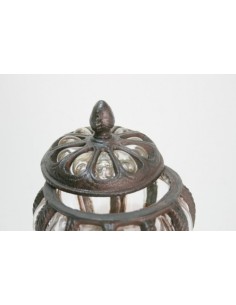 Boîte à bijoux en cristal et fonte 2