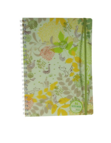   Libreta infantil tapas rígidas plastificadas de hojas rayadas A4