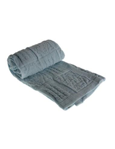 Manta Classic Infantil Baby Color Blau Per Recién Nacidos Ideal Per a regal.