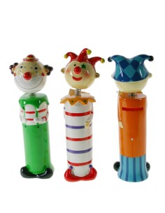 Tirelire pour enfants en forme de clown en céramique