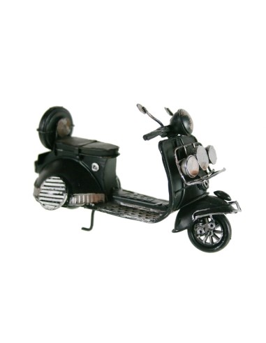 Réplique scooter scooter scooter en métal noir. Style vintage