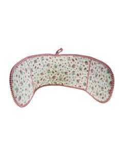 Manopla y agarradera grande tejido acolchado color rojo para cocina