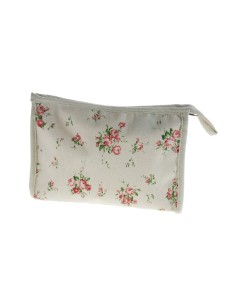 Necesser amb dibuix flors per viatge organitzador bossa estil vintage 2
