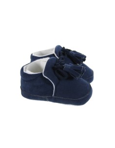 Zapato Infantil color Azul Talla 3-6 meses