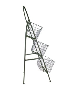Paneras contenedor de hierro 3 niveles almacenaje cocina, despensa, estilo nórdico rustico decoración hogar 2