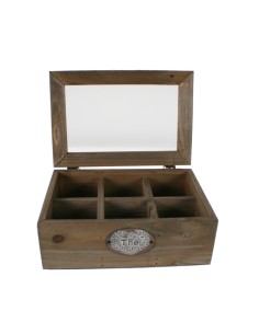 Caixa per infusions de fusta massissa 2