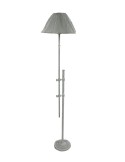 Lámpara de pie en metal color blanco estilo nórdico hogar