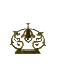 Timbre de Hotel de Sobremesa en Metal Decoración Hogar Estilo Vintage.
