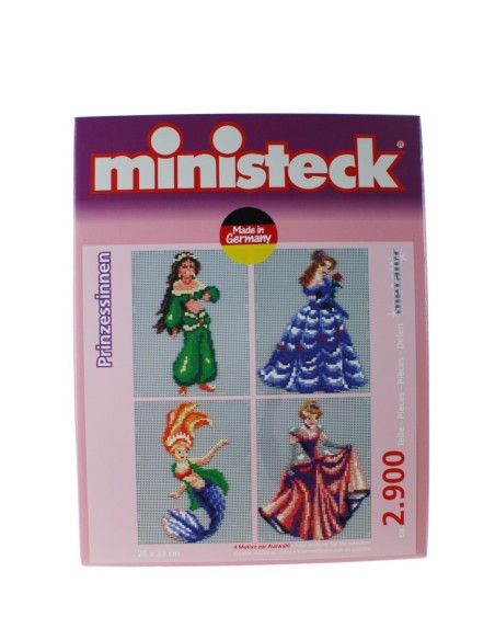 Puzzle encajable de 2900 piezas con cuatro diseños de princesa juego de rompecabezas para niños. Medidas caja: 6x36x29 cm.