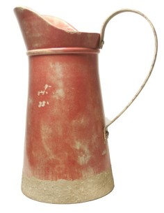 Gerra de ceràmica terracota rústic color taronja