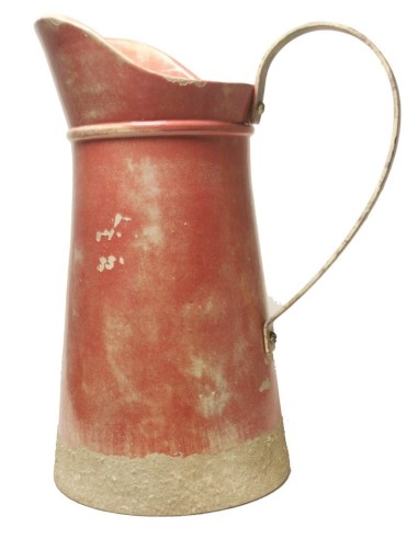 Gerra de ceràmica terracota rústic color taronja