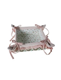 Moule à pain en tissu avec volants pour servir de la vaisselle de style vintage à pain 2