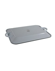 Safata esmaltada blanca vintage amb frase Demana un Desig servei de taula i cuina 2