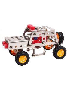 Juego de Construcción Coche Todoterreno de 125 piezas Juego de Desafío y Creatividad