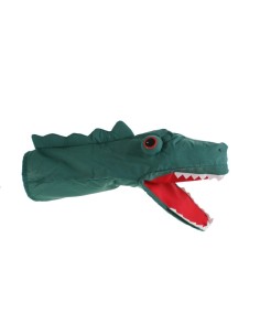 Marioneta y Títere de mano Cocodrilo de tela juguete clásico y tradicional para niños niñasMarioneta y Títere de mano Cocodrilo  2