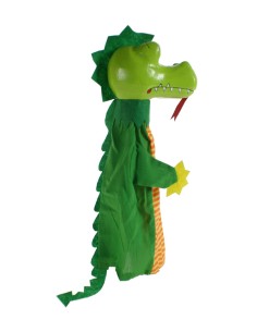 Marionnette et Marionnette Dragon avec tête en bois jouet classique et traditionnel pour garçons filles.  2