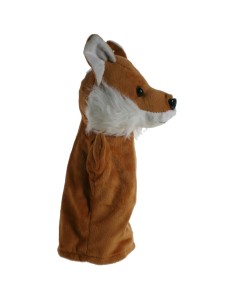 Titella de mà Zorrillo de tela de Peluix suau joguina clàssica tradicional per a nens i nenes 2