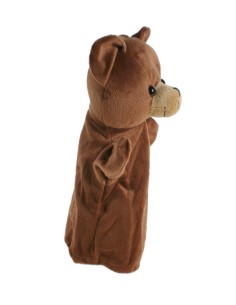 Titella de mà Osset de tela de peluix suau joguina clàssica tradicional per a nens i nenes 2
