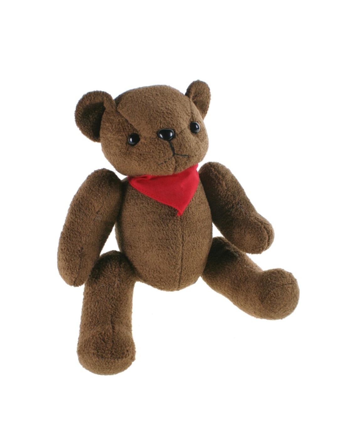 Paris Prix Peluche Enfant Renne avec Écharpe 30cm Marron pas cher