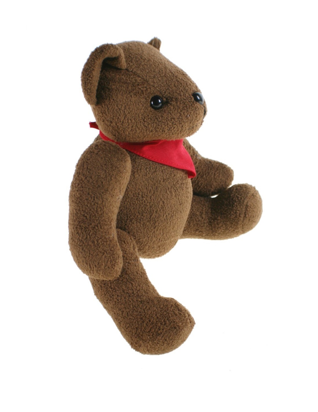 Tezituor Grand ours en peluche de 61 cm avec écharpe, joli ours en peluche  marron pour petite amie et enfant