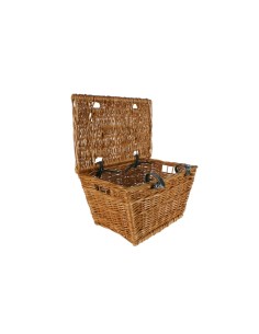 Panier pique-nique en osier couleur miel 2