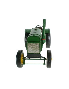 Tractor Gran Vintage Color Verd Estil Retro Rèplica de Vehicle Ideal Col·leccionista. 2