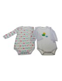 Body infantil color blanc 6-9 mesos